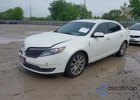 2013 Lincoln Mks Ecoboost z USA, uszkodzony, nr VIN 1LNHL9FT4DG604661